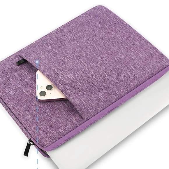 15-Inch Laptop Sleeve Case for 2024 2023 MacBook Air 15 inch Purple NWOT - Picture 5 of 8